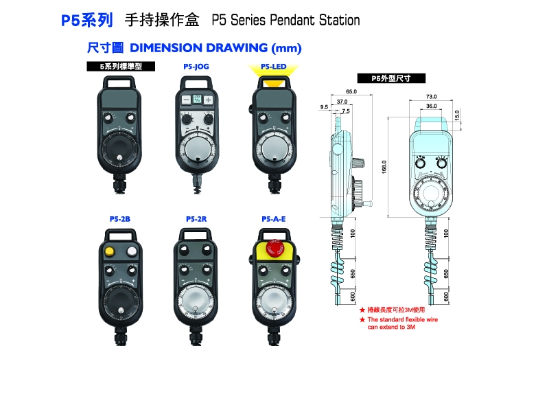 P5系列手持操作盒（电子手轮）
